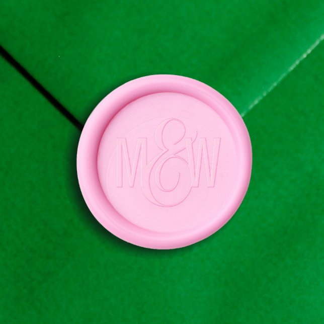 Couple's Initial Wax Seal Sticker (Creator Uploaded)