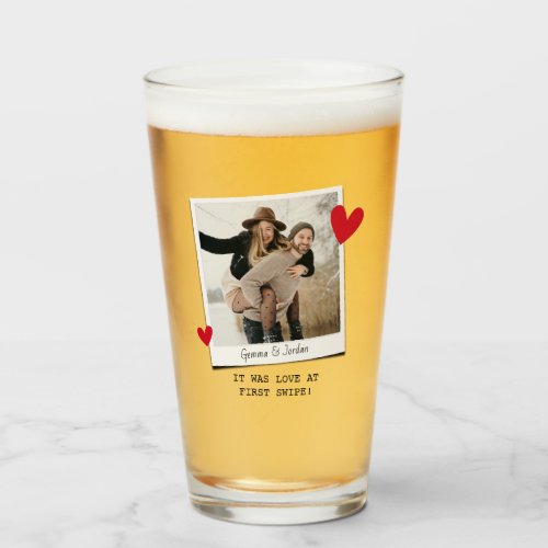 Couples Love at First Swipe Tinder  Glass