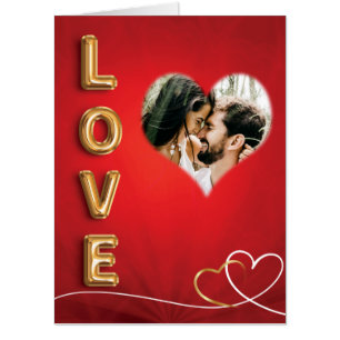 Couples Love Valentine or Anniversary Card