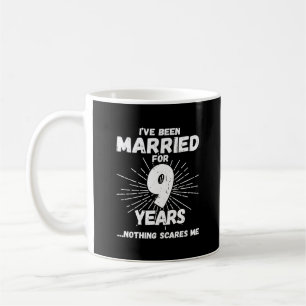Couples Married 9 Years Funny 9th Anniversary Coffee Mug