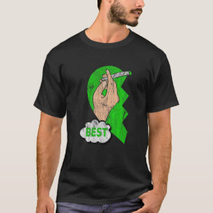Couples Matching Best Buds Weed Funny Joint Stoner T-Shirt