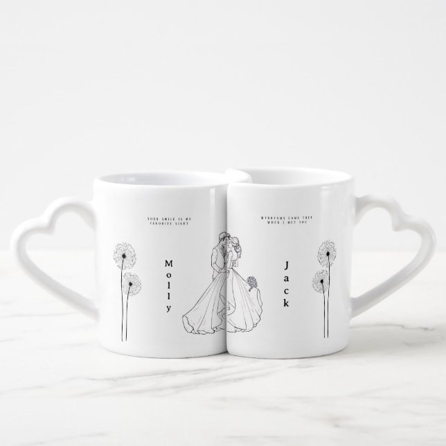 Couples Mug – Two Halves of Love (Front Nesting)