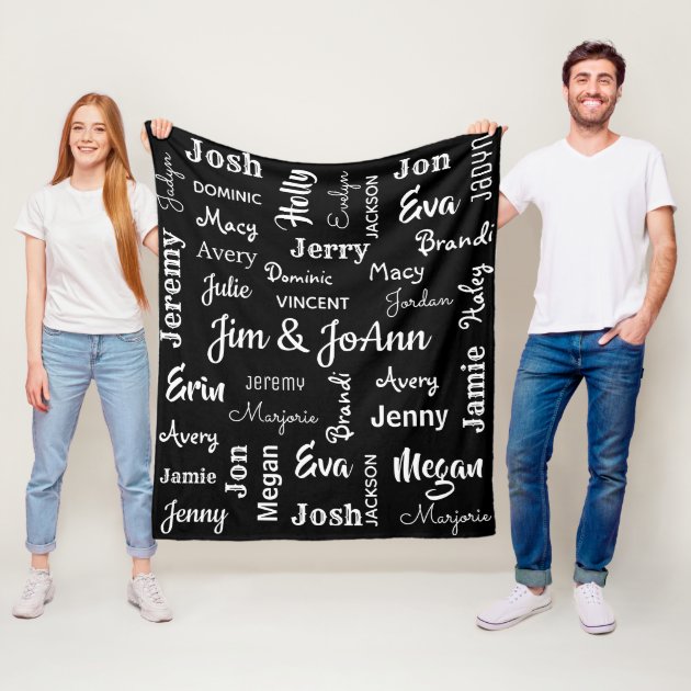 Grandchildren discount name blanket