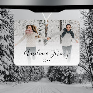 Couple's Personalized Photo  Air Freshener