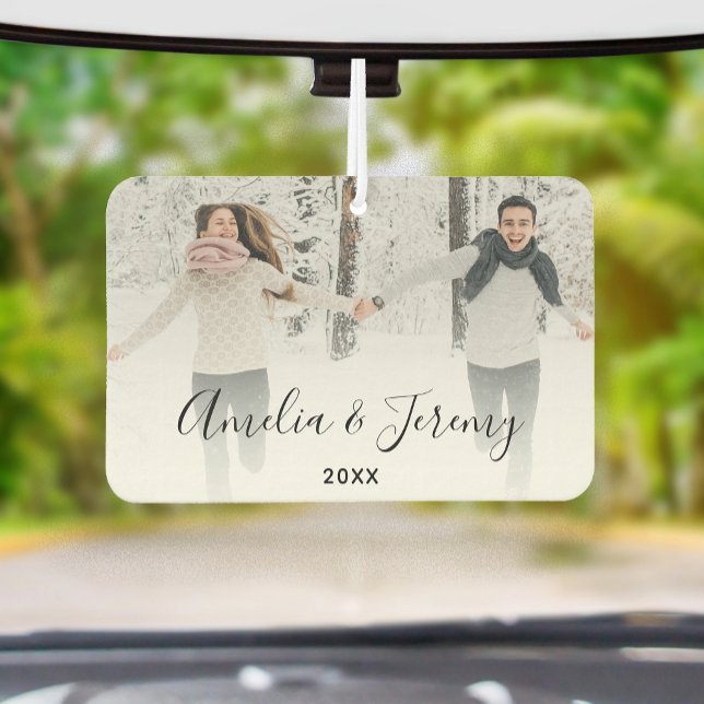 Couple's Personalized Photo  Air Freshener (Creator Uploaded)
