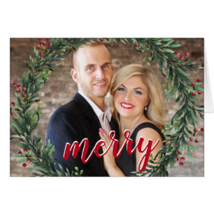 Couples Photo Christmas Cards