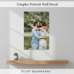 "Couples Portrait" Wall Decal