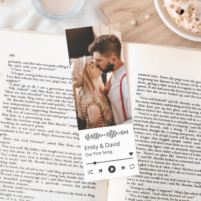 Couples Romantic Love Anniversary Music Player Bookmarks (Creator Uploaded)