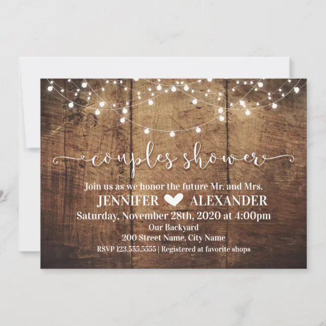 Couples shower Zazzle