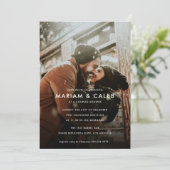 Couples Shower | Love Engagement Photo Invitation (Standing Front)