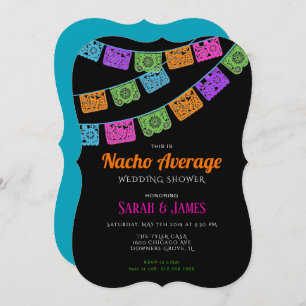 Couples Shower Papel Picado Fiesta Invitation