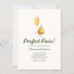 Couples Shower Perfect Pair Invitation