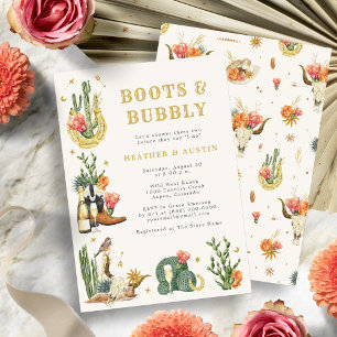 Couple's Shower Western Invitation