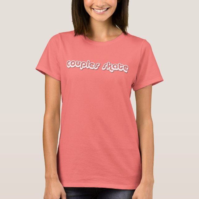 Couples Skate T-Shirt (Front)