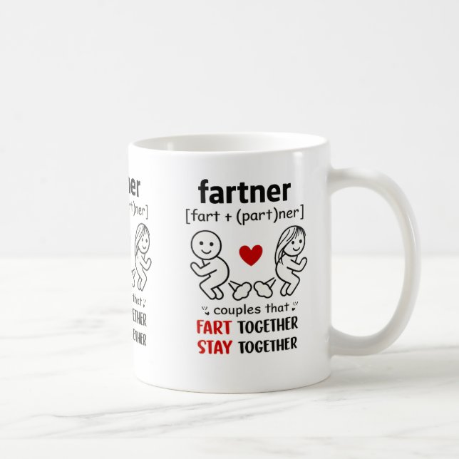 Couples That Fart Together Mug (Right)