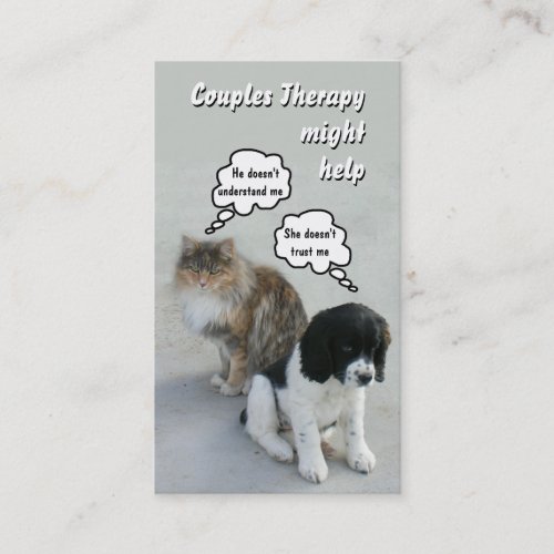 Couples Therapy Business Card