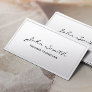 Couples Therapy Marriage Counseling Minimalist Business Card