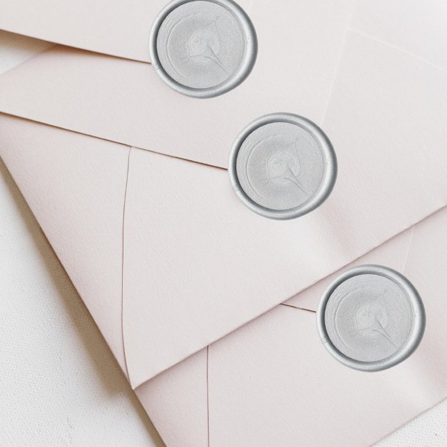 Couples Wax Seal | Wedding | Modern | Initials Sticker (Creator Uploaded)