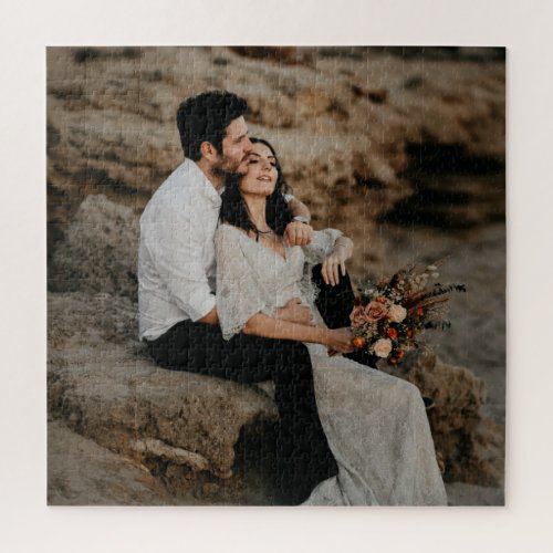 Couples Wedding 20 x 20 Jigsaw Puzzle