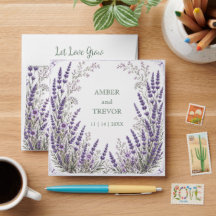 Couples Wedding/Anniversary Lavender Seed Favor