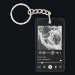 Couples Wedding Anniversary Music Player Keychain<br><div class="desc">Easily make this trendy personalized music player keychain unique with your custom photo and text. Makes a perfect gift for anniversaries or special occasions.</div>