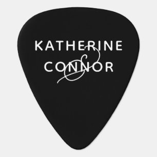 Couples Wedding Favor Guitar Pick