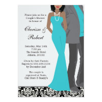 Couples Wedding Shower Invitation