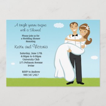 Couples Wedding Shower Invitation by eventfulcards at Zazzle