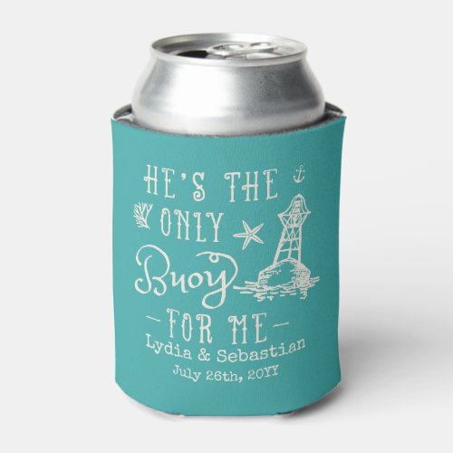Couples Wife Husband Cute Matching Cruise Vacation Can Cooler