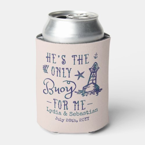 Couples Wife Husband Cute Matching Cruise Vacation Can Cooler