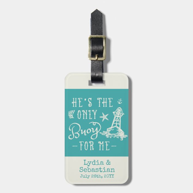 husband and wife luggage tags