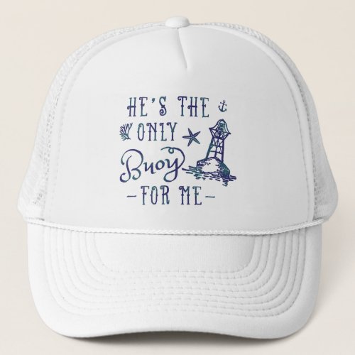 Couples Wife Husband Cute Matching Cruise Vacation Trucker Hat
