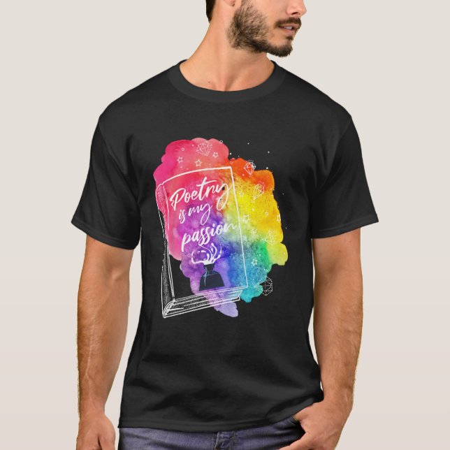 Couplet Rhymes Lyrics Elegy Passionate Poetic Quot T-Shirt (Front)