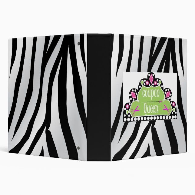 Coupon Clipper Queen Fashion Binder (Background)