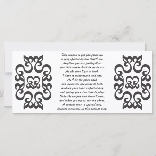 Coupon for you to Give (Front)