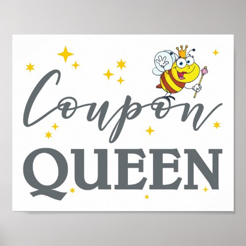 COUPON QUEEN POSTER