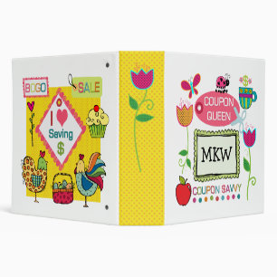 Coupon Queen - SRF 3 Ring Binder
