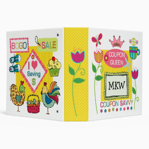 Coupon Queen - SRF 3 Ring Binder