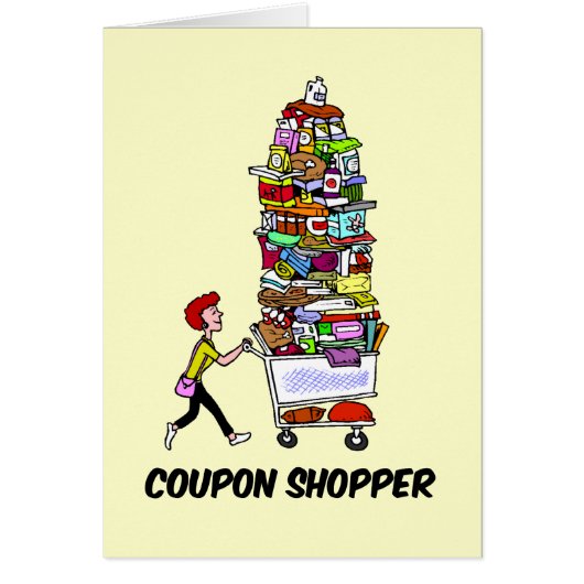 coupon shopper cards (Front)