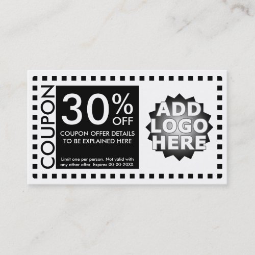 coupon template