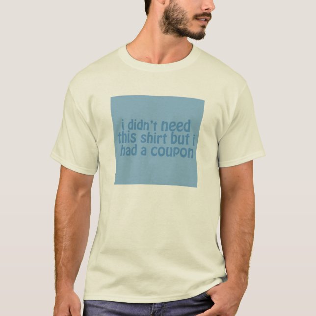 Coupons t-shirt (Front)