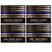 Courage And Honor Patriotic Wooden Wall Sign (Example)