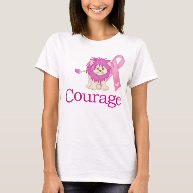 COURAGE Cancer Awareness - SRF T-Shirt (Front)