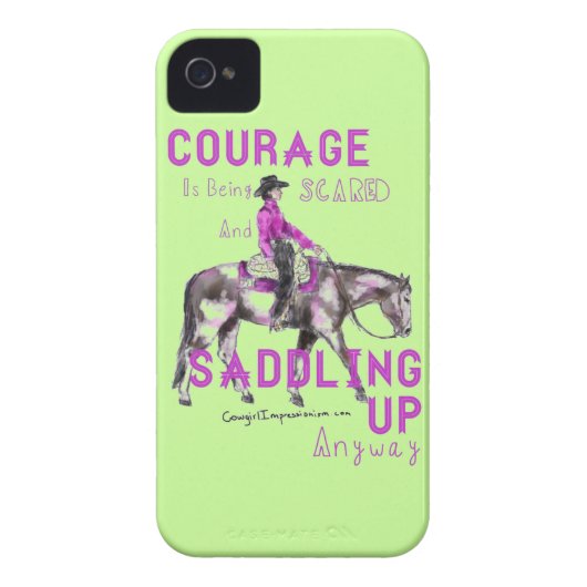 Courage Case-Mate iPhone Case (Back)