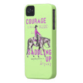 Courage Case-Mate iPhone Case (Back Left)