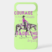 Courage Case-Mate iPhone Case (Back)