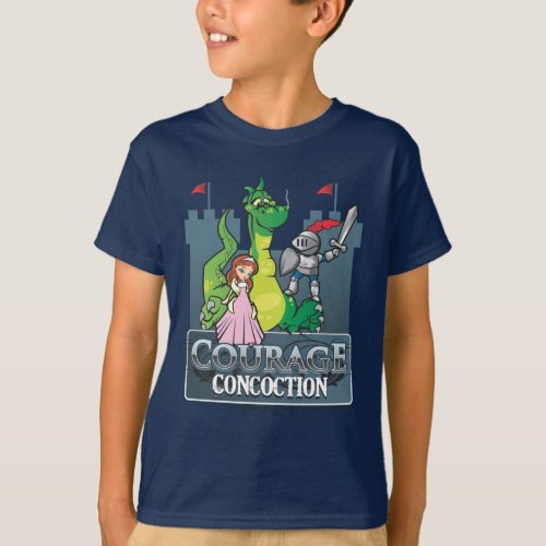 Courage Concoction Dont Get Scared Get Even T_Shirt