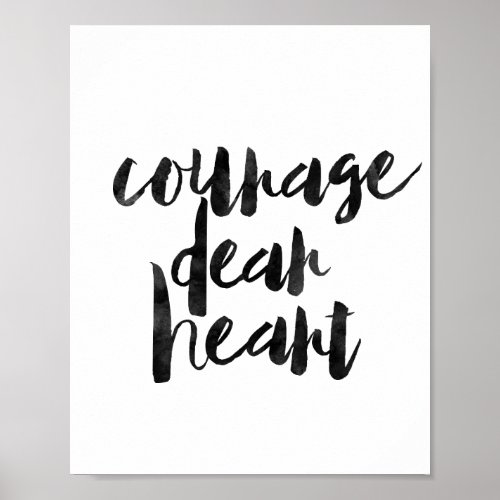 Courage Dear Heart Poster