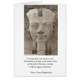 Courage - Egyptian king Cards