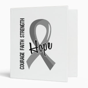 Courage Faith Hope 5 Asthma 3 Ring Binder